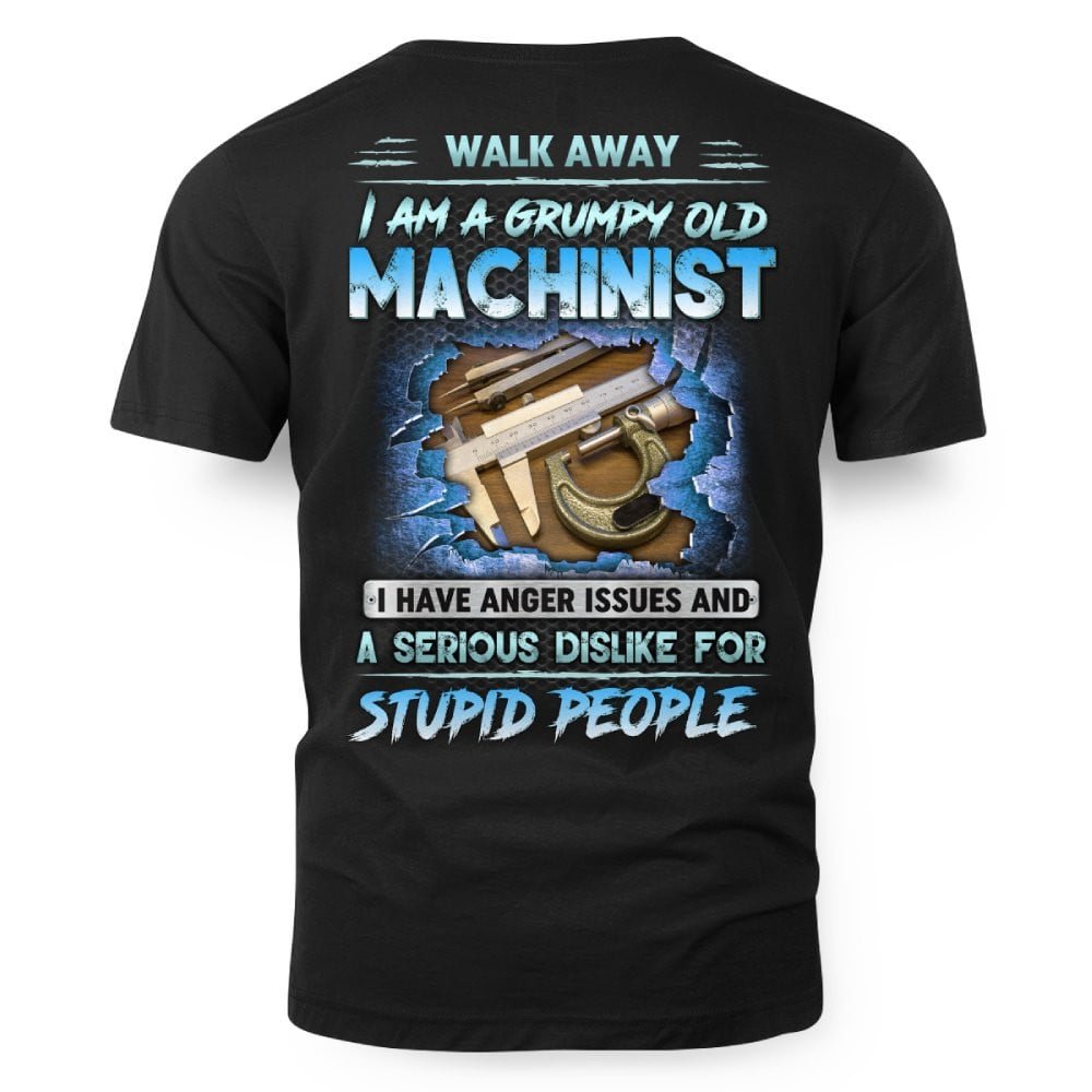 Grumpy Old Machinist Apparel - Funny Workwear - Image 4