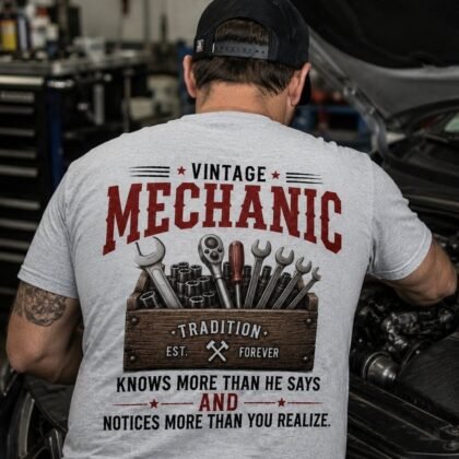 Vintage Mechanic Wisdom - Trade